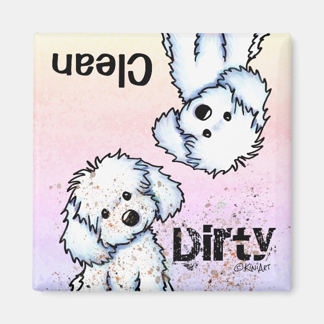 Maltese Dishwasher magnet (Front)