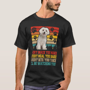 Maltese Dog Activities Matching Dog T-Shirt