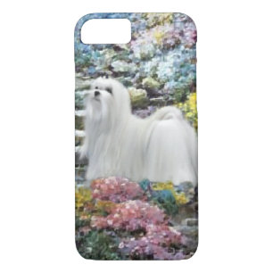 Maltese Dog Art iPhone 8/7 Case