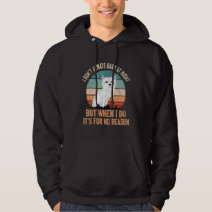 Maltese Dog Barking Breed Puppy Dad Mum Owner Hoodie