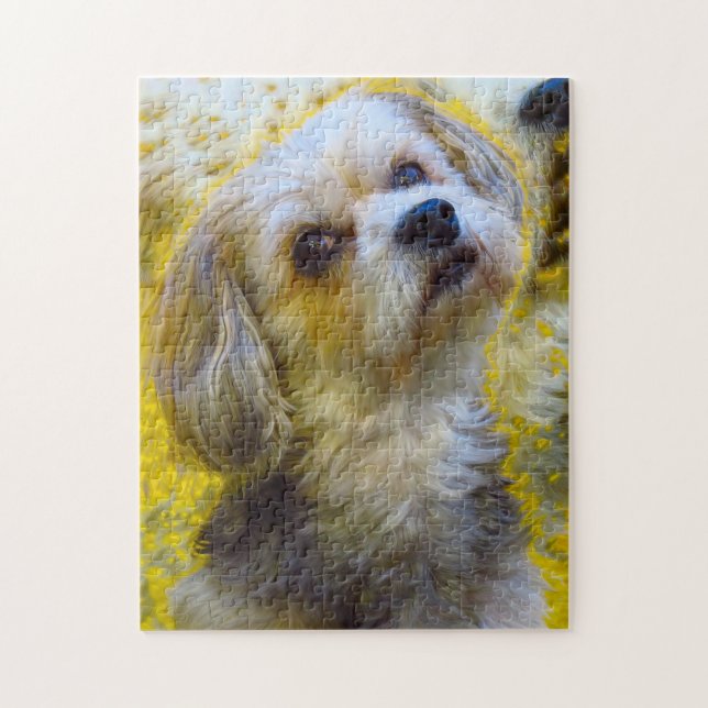 Maltese Dog Breed. Jigsaw Puzzle (Vertical)