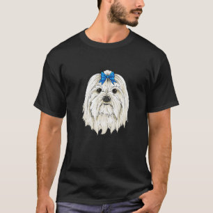 Maltese Dog Dog Women Men T-Shirt