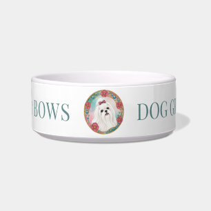 Maltese Dog Grooming Salon Water Bowl