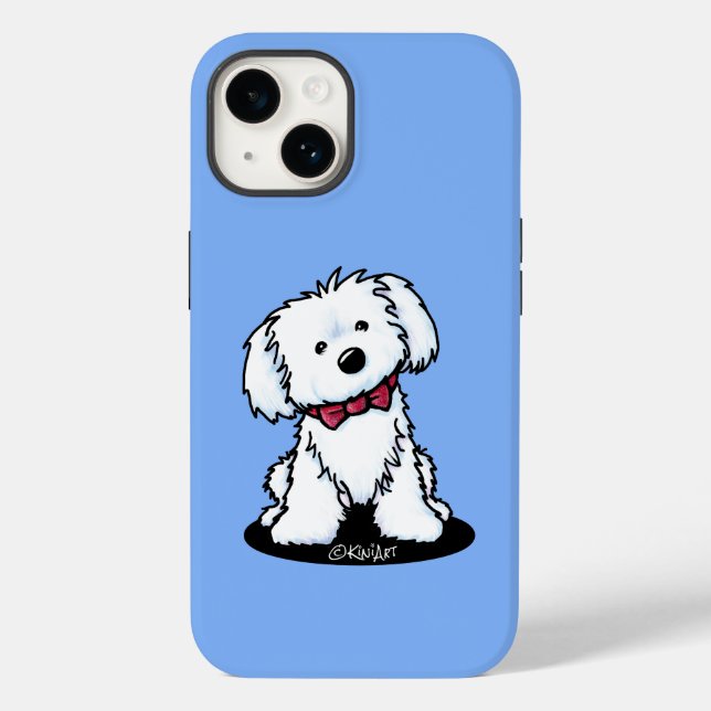 Maltese Dog iPhone Case (Back)