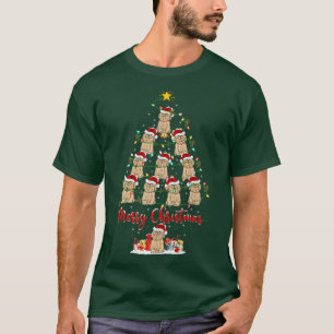Maltese Dog Lover Matching Santa Maltese Christmas T-Shirt