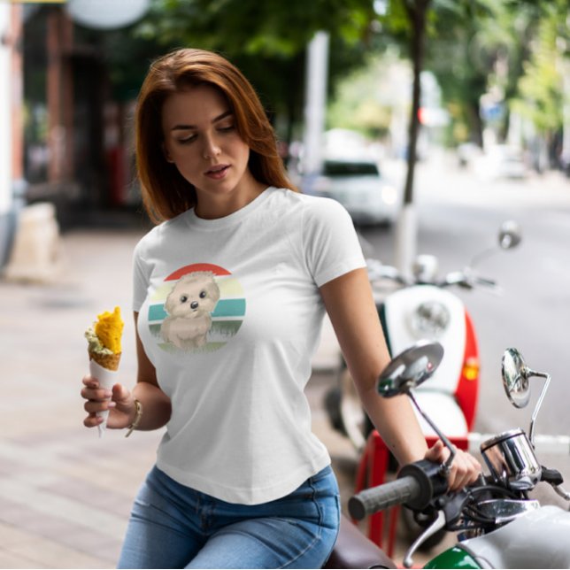 Maltese Dog   T-Shirt (Creator Uploaded)