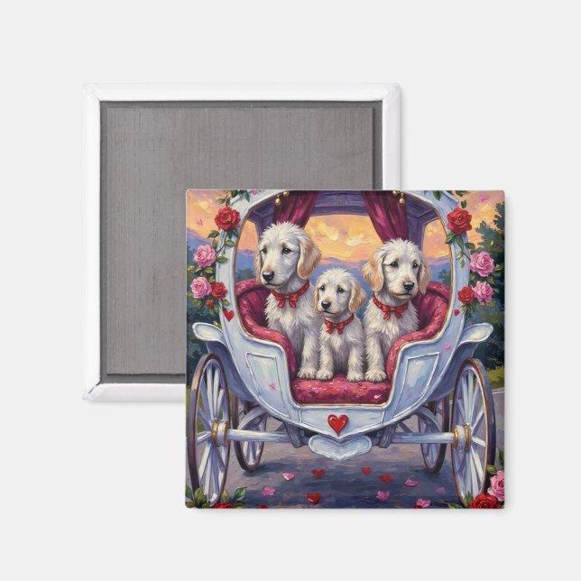 Maltese Dog Valentine's Day  Magnet (Front/Back)