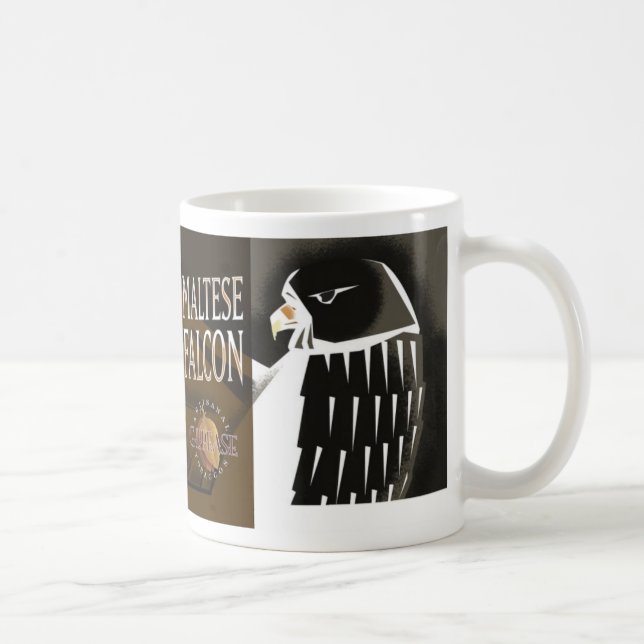 Maltese Falcon Coffee Mug (Right)
