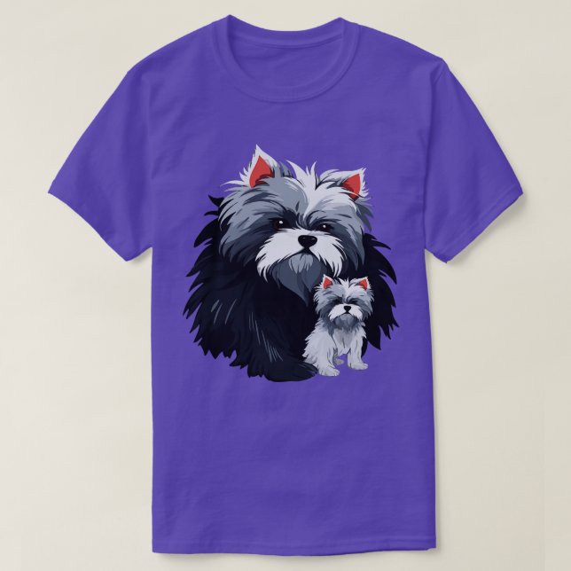 Maltese Fathers Day T-Shirt (Design Front)