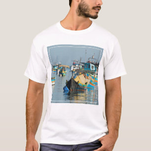 Maltese Fishing Boats   Marsaxlokk In Malta T-Shirt