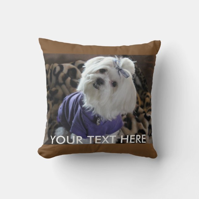 Maltese Gifts Cushion (Front)