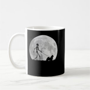 Maltese Halloween Skeleton Funny Dog Youth Kid Gir Coffee Mug