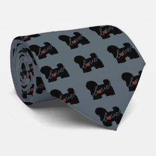 Maltese / Havanese Love Tie