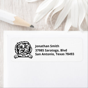 MALTESE   Image on Return Address Label