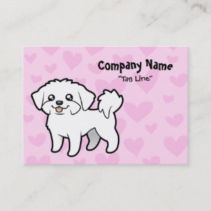 Maltese Love (puppy cut) Business Card