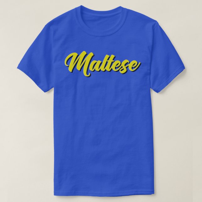 Maltese Malta T-Shirt (Design Front)