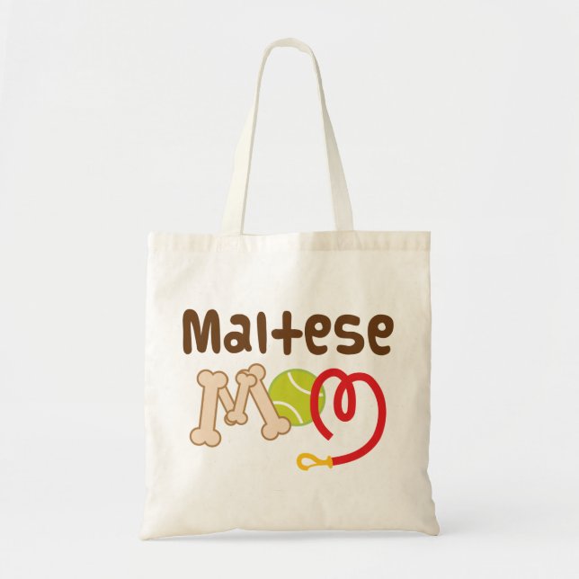 Maltese Mum (Dog Breed) Gift Tote Bag (Front)