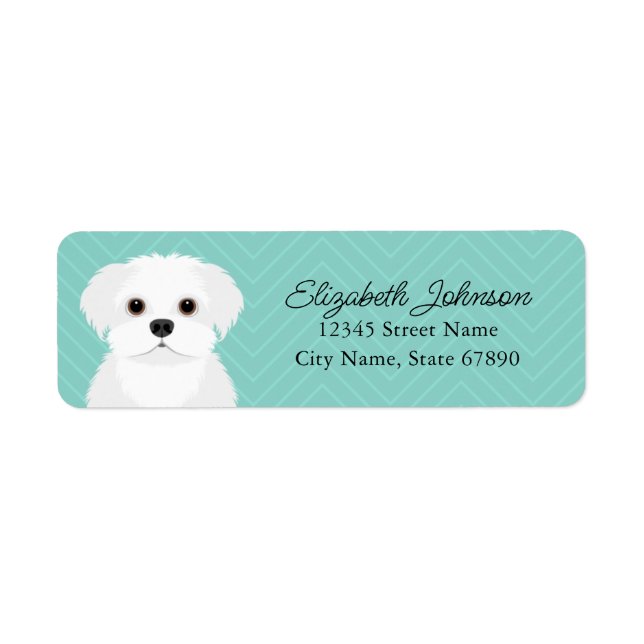 Maltese Return Address Labels (Front)