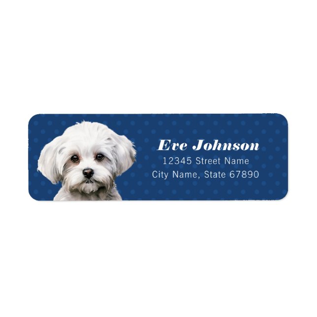 Maltese Return Address Labels (Front)