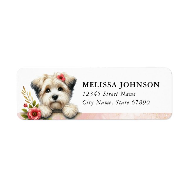 Maltese Return Address Labels (Front)