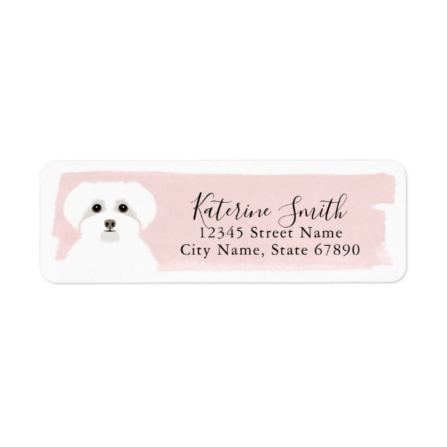 Maltese Return Address Labels (Front)