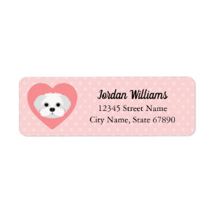 Maltese Return Address Labels