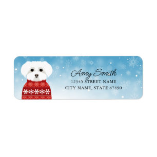 Maltese Return Address Labels