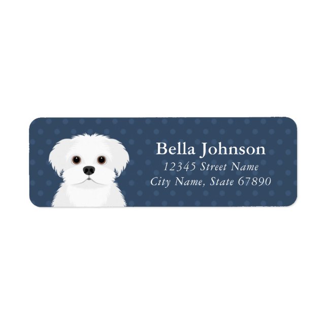 Maltese Return Address Labels (Front)