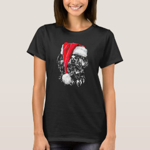 Maltese Santa Claus Christmas Dog Mum T-Shirt