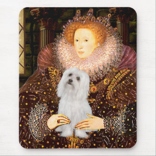 Maltese (SD) - Queen Mouse Pad