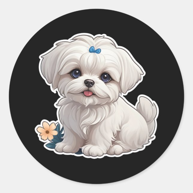 Maltese Sticker (Front)