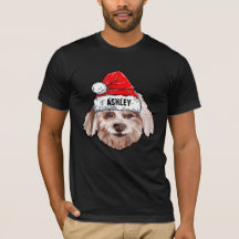 Maltese Terrier Christmas Hat Dog Big