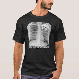 Maltese The X-ray Of My Heart dog lovers T-Shirt