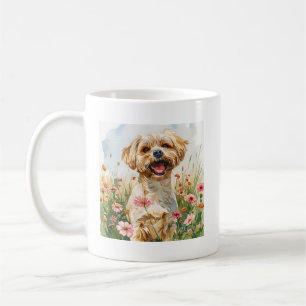 Maltese Watercolor Mug