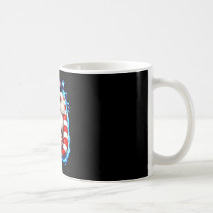 Maltese with sunglasses patriotic dog summer pool coffee mug