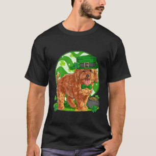 Maltipoo Dog Lucky St Patricks Day Charm T-Shirt
