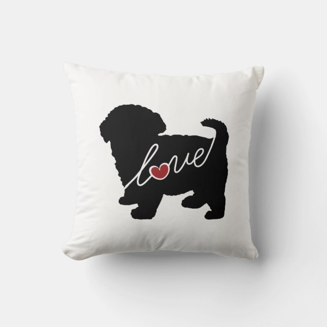 Maltipoo Love Cushion (Front)