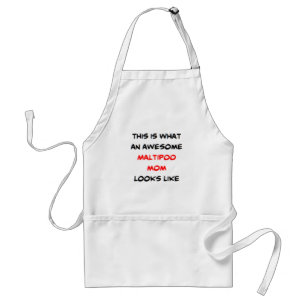 maltipoo mom, awesome standard apron