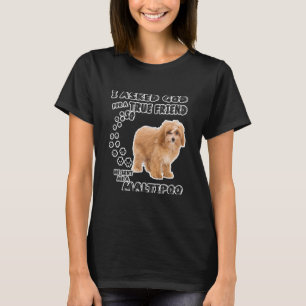 Maltipoo Saying Mum Maltese Poodle Dad T-Shirt