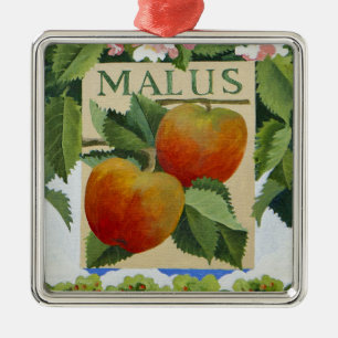 Malus Metal Ornament