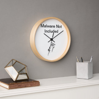 Malware Note Included Clock