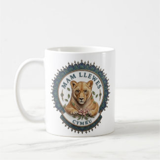 Mam Llewes. Lloegr Coffee Mug