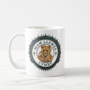 Mam Llewes. Lloegr Coffee Mug