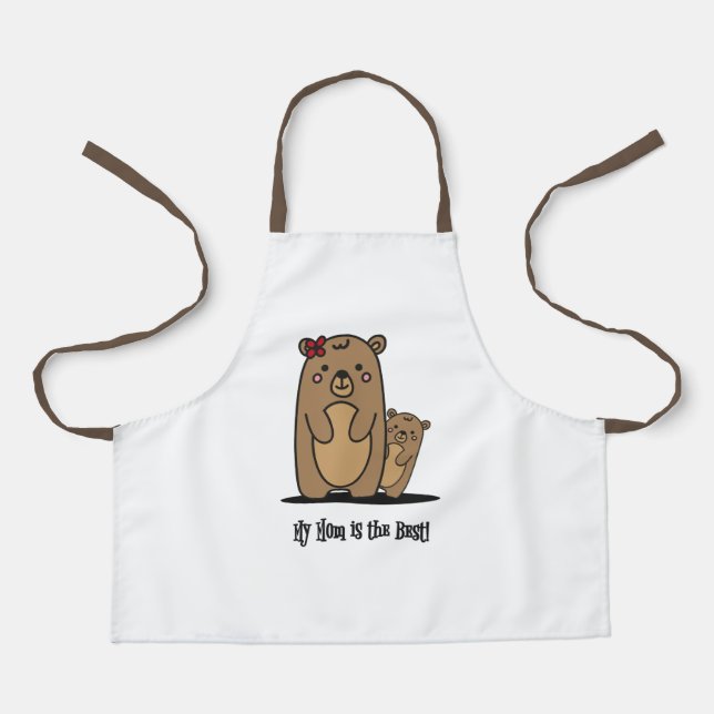 Mama and Baby Bear | Best Mum Apron (Front)