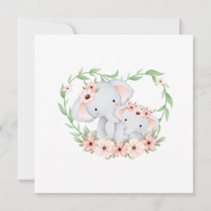 Mama and baby card