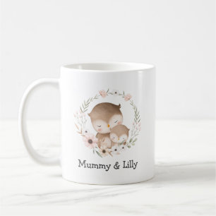 Mama & Baby Owl – Personalised Family Coffee Mug