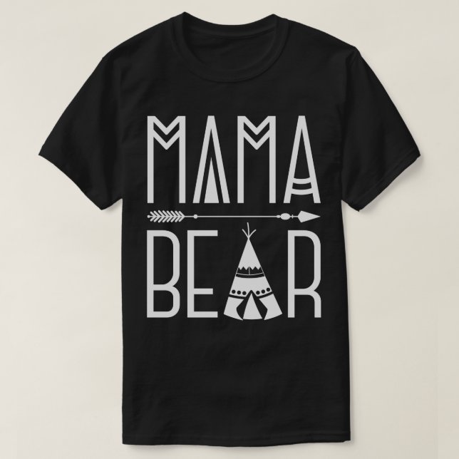 Mama Bear (2) T-Shirt (Design Front)