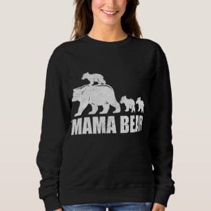 Mama Bear 3 Cubs Mama Bear Mum 3 Kid Sweatshirt
