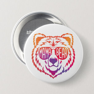 Mama Bear 7.5 Cm Round Badge