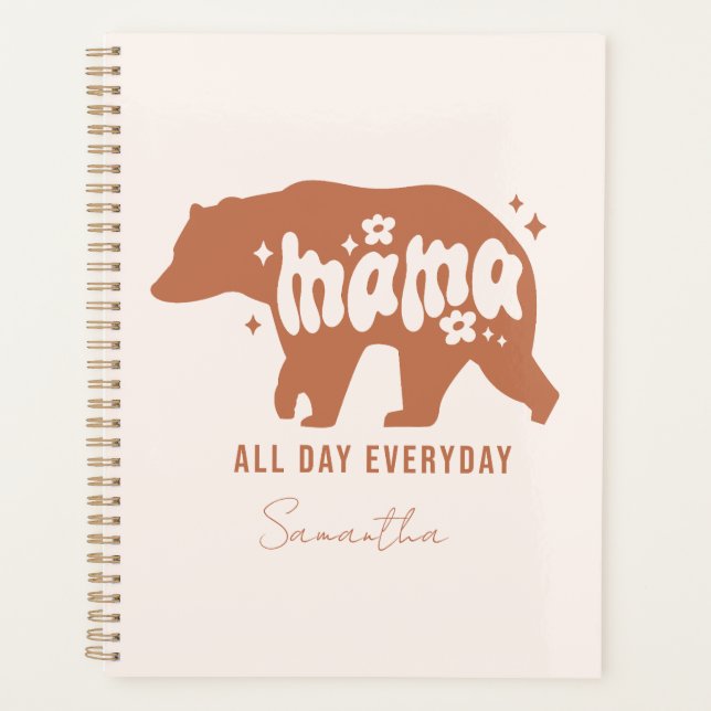 Mama Bear - All Day Everyday Planner (Front)